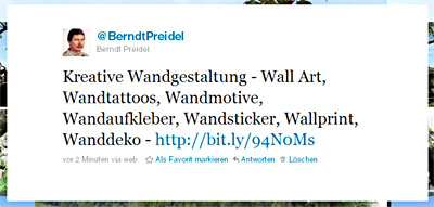 Kreative Wandgestaltung - Wall Art, Wandtattoos, Wandmotive, Wandaufkleber, Wandsticker, Wallprint, Wanddeko 